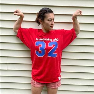 sweats authentic gear jersey / made in usa / large